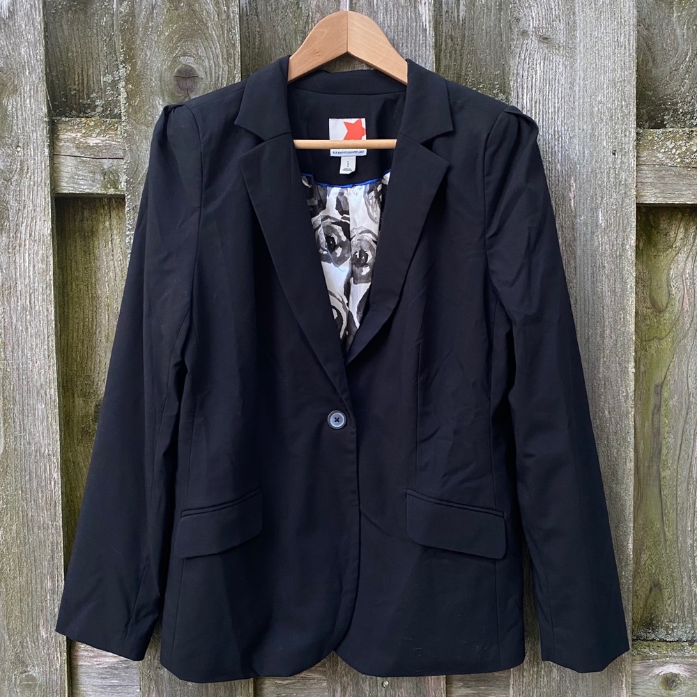 Classic black blazer